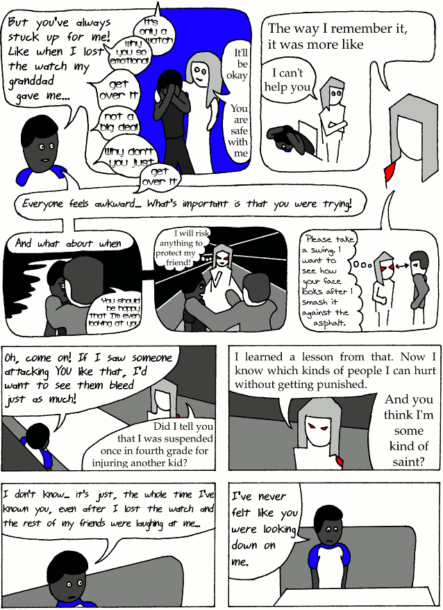 A comic page; see below for a transcript