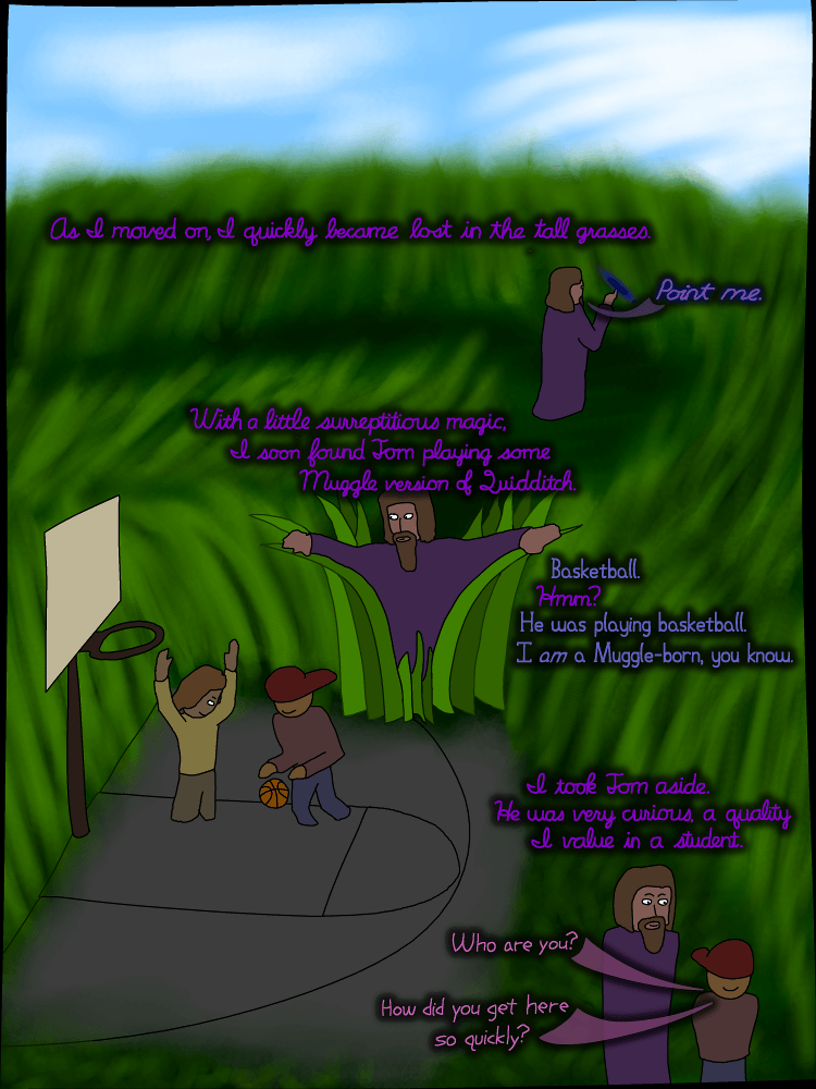 A comic page; see below for a transcript